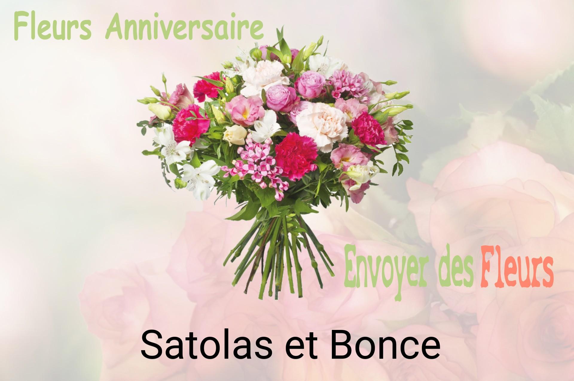 Bouquet de fleurs d’anniversaire livré à Satolas-et-Bonce